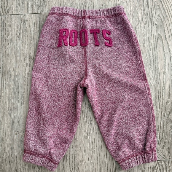 Roots Baby Purple Sweatpants size 12-18 month - Picture 4 of 5